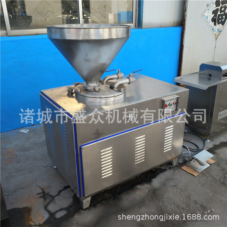不锈钢液压灌肠机 气动定量扭结灌肠机 小型灌肠机