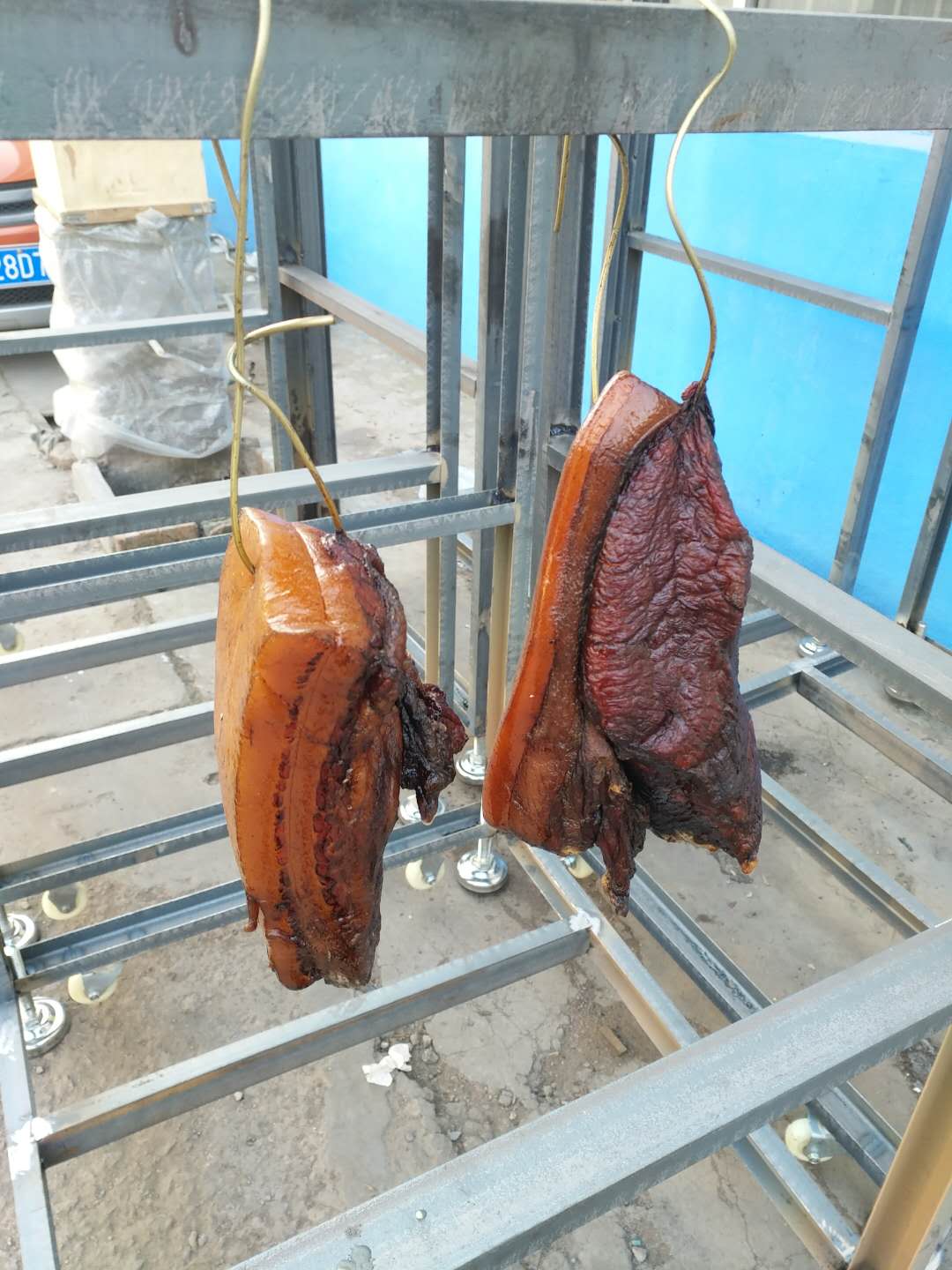 红肠全套加工设备腊肉生产线