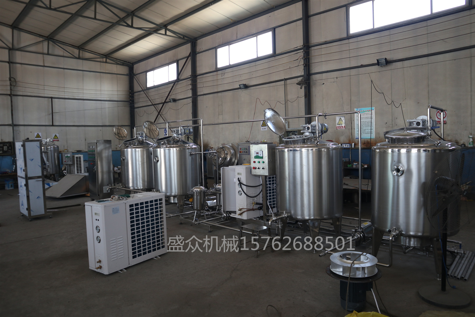 陕西羊奶全套加工设备  羊酸奶生产线