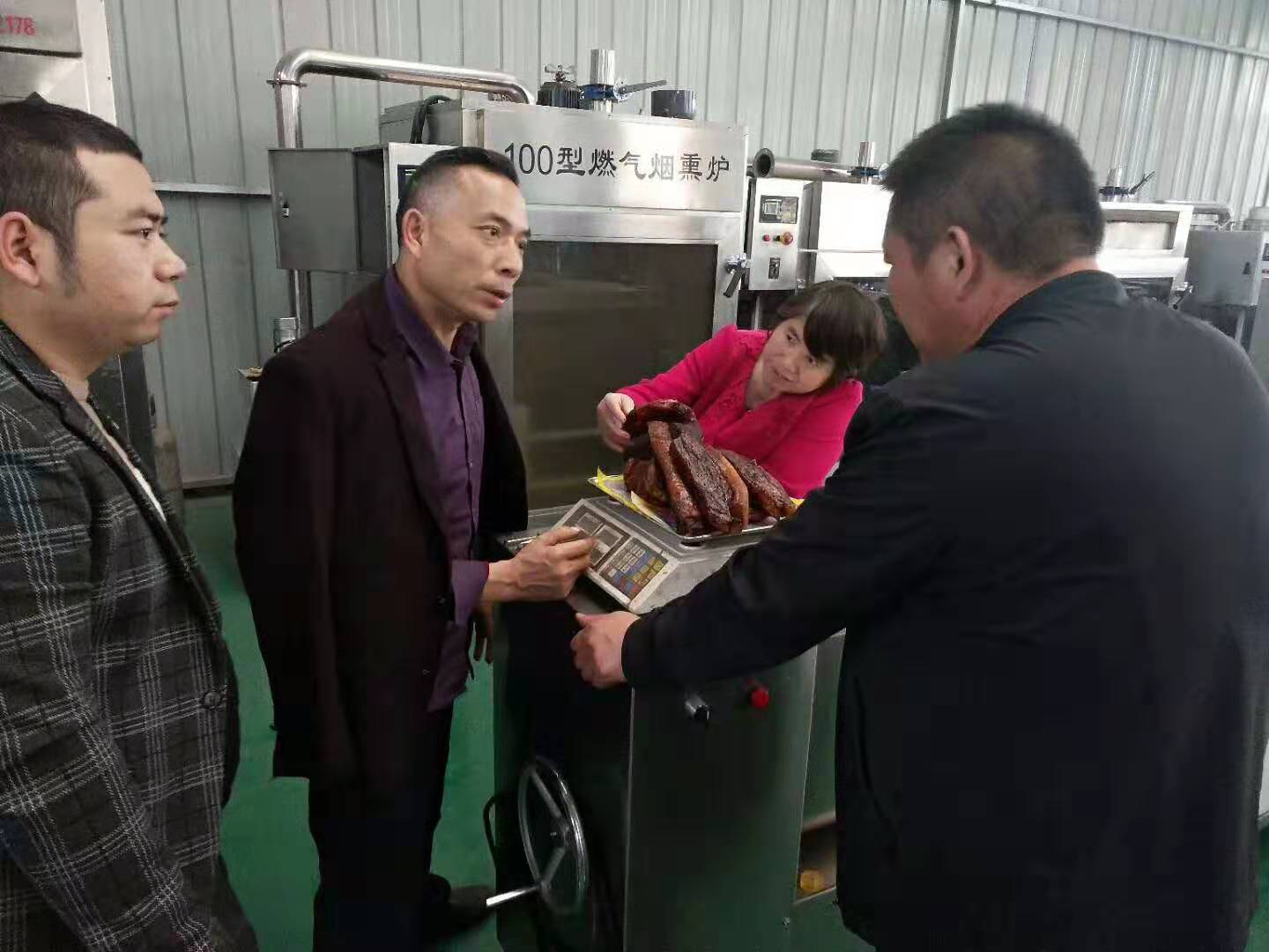 甘肃牛肉干生产线