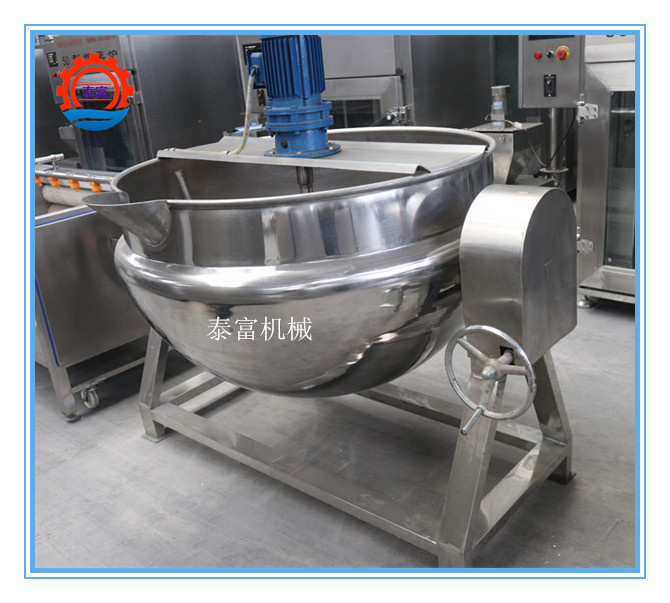 全自动不锈钢夹层锅 不锈钢夹层蒸汽锅