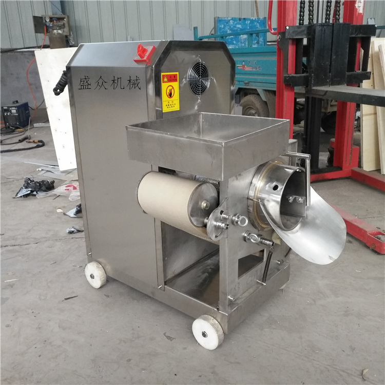 商用骨刺分离鱼肉采肉机 自动鱼肉采肉机 鱼肉粉碎机