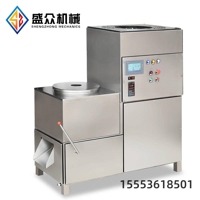 全自动鸡脯丸子打浆机器 肉丸制冷打浆机 鱼丸高速打浆设备 
