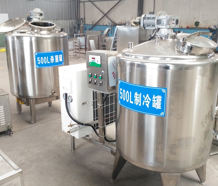 牛奶制冷储存罐 巴氏奶杀菌发酵设备 酸奶杀菌机 低温杀菌罐厂家